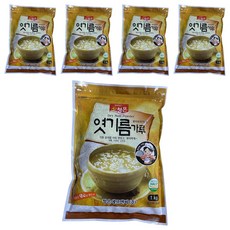 청은 엿기름가루, 1kg, 5개