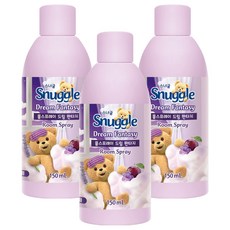 Snuggle 熊寶貝 室內噴霧 夢幻幻想 補充包, 3個, 150ml