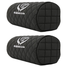 VIP 豪華轎車壓紋記憶棉圓形頸枕, 混合顏色