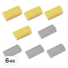 Sort-it 多用途去水漬除塵海綿 灰色4入 + 黃色4入, 6套