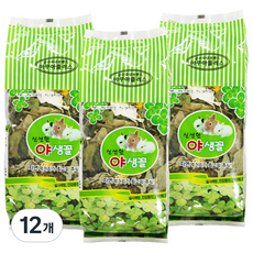 아쿠아플러스 신선한 야생꼴 소동물 사료, 80g, 12개