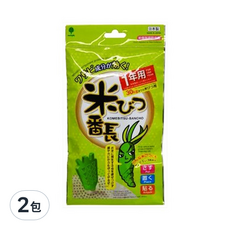 Novopin 日本天然保存米用防蟲包 天然哇沙米成分 長效抗菌防黴 適用於30kg以下的米箱, 2包