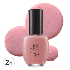 tip toe Giocoso 指甲油, 10g, 2個, 10ml, 513 酸感芭蕾舞鞋