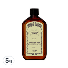씨에프씨랩 아르간 글로우 헤어오일 허브우디, 5개, 110ml