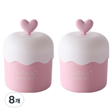 Gold Pang 潔面泡沫起泡器, 8個, 粉紅色