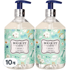 부케가르니 바디워시 소프트코튼, 10개, 520ml