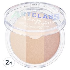 투쿨포스쿨 바이 로댕 하이라이터, 2개, 1호 글램