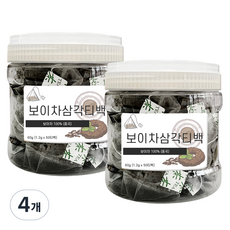 권뱅푸드 보이차 삼각티백 50p, 4개, 50개입, 1.2g