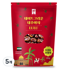 Date Crown Lulu 椰棗, 5個, 250g