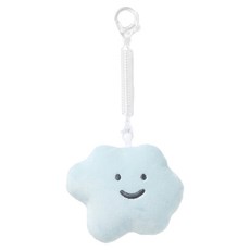 紓壓娃娃 雲朵造型, 10cm, 喜寶 藍色, 1個