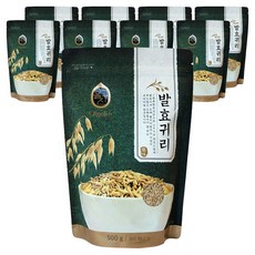 올고진 발효 귀리, 500g, 9개