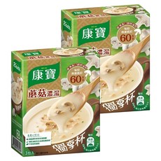 新康寶奶油風味獨享杯蘑菇 13g 3入, 39g, 2盒