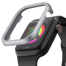 푸트로랩 애플워치 펀칭 알루미늄 합금 케이스, 그레이, 1개