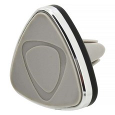 磁吸式360度出風口手機支架 45mm x 10mm x 53mm, 灰色, 1個