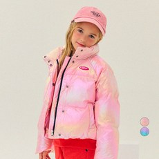 OWLEYBARN 女童極光全息圖案鋪棉外套