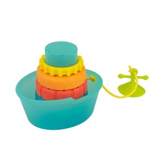 sassy 迷你梨子洗澡玩具, 1套, 黃色 + 紅色 + 綠色 + 藍色 + 紫色