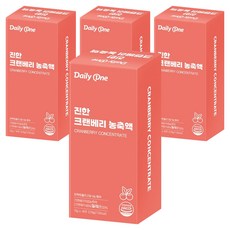 Daily One 濃鬱蔓越莓濃縮液, 4個, 210g