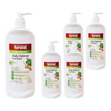 케라셀 티트리오일 데일리 디펜스 풋워시, 1개입, 355ml, 5개