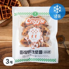 그린래빗 시나몬 크로플 (냉동), 50g, 4개입, 3개