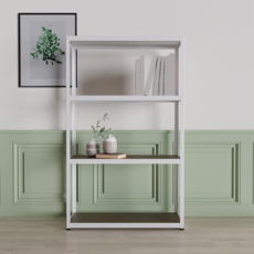 철재 선반, 화이트, 4단