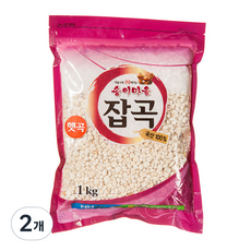 송이마을잡곡 찰옥수수알, 2개, 1kg