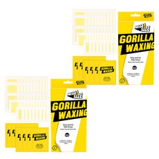 고릴라왁싱 50매 올인원 메가사이즈 끈적제로 대용량 왁스스트립 셀프왁싱 세트, 152g, 2개