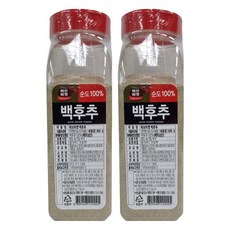 herb market 白胡椒粉, 2個, 400g