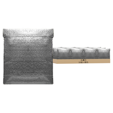 永曼尼 鋁箔保冷袋, 銀色, 50個