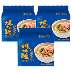 維力 媽媽麵 蛤蜊海鮮 80g, 15包