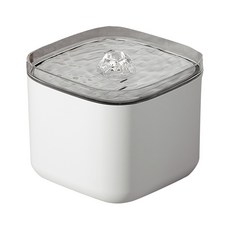 毛皇上 智能寵物飲水機 靜音 經典款 白色 貓咪 狗狗適用, 1台