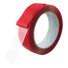 ESTAPE 王佳 不殘膠壓克力泡棉雙面膠帶, 1mm厚度 強力黏著, 多用途設計 一拉即除, 1捲