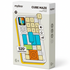 mideer 滑動積木邏輯遊戲機 520+關卡, 1個, 混色