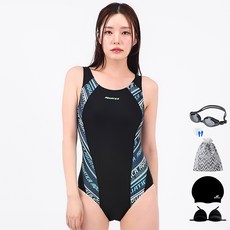 AQUATICA 女款連身泳衣 AQA1375+配件組 6件組