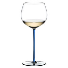 RIEDEL Fatto a Mano系列橡木桶夏多內酒杯 4900/97SKY 天藍色, 620ml, 2個