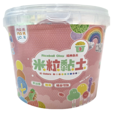 mamayo 媽媽友 米粒黏土10色桶 經典款 3歲以上, 1個