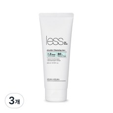 홀리카홀리카 레스온스킨 미셀라 클렌징 젤, 200ml, 3개