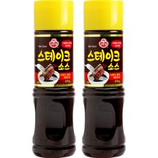 오뚜기 스테이크 소스, 470g, 2개