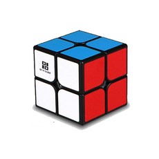QI YI TOYS 模因魔術方塊 2 x 2 x 2, 黑底