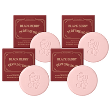 템포러리 퍼퓸 비누 블랙베리, 75g, 4개