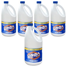 유한락스 레귤러 락스, 3L, 5개