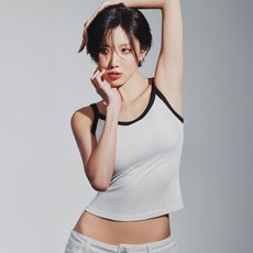 컴포트랩 에르고핏 모달골지 끈 나시탑