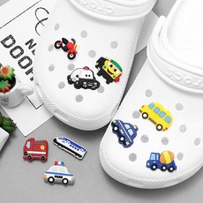 비단길 빠방소방차 신발 액세서리 파츠 4cm 9p 세트