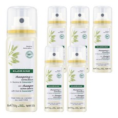 클로란 오트 & 세라마이드 저자극 드라이샴푸, 50ml, 6개