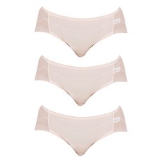 위드데이 여성용 심플 노라인 망사 팬티 221903 3p