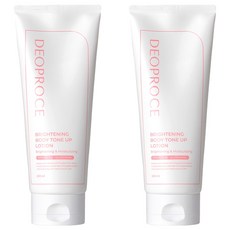 DEOPROCE 迪普詩 亮白身體素顏乳液 200ml, 單一顏色, 2個