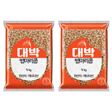 대박 병아리콩, 4kg, 2개