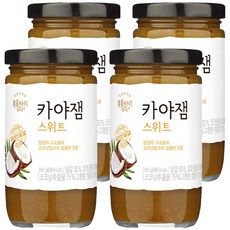 복음자리 카야잼 스위트, 240g, 4개