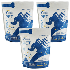 Fudotime 飼時候 原野鮮雞 犬用 凍晶寵乾飼料, 1.5KG, 3袋