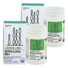 GENERAL LIFE 螺旋藻BB Plus膠囊, 180顆, 2罐