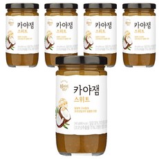 복음자리 카야잼 스위트, 240g, 5개